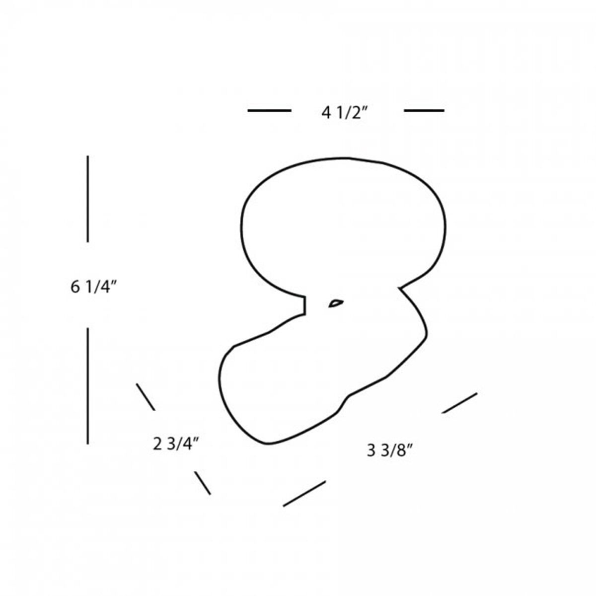 Spot 808 Black 50.00 watt LED Spot Light, WAC Limited