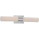 Elementum LED 22 inch Chrome Bath Vanity & Wall Light in 3000K, dweLED