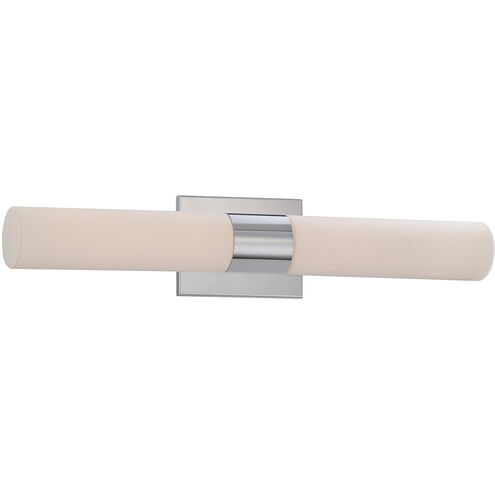 Elementum LED 22 inch Chrome Bath Vanity & Wall Light in 3000K, dweLED