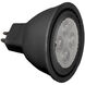 MR16 Lamp LED LED GY5.3 8 watt 12 3000K Light Bulb in Black