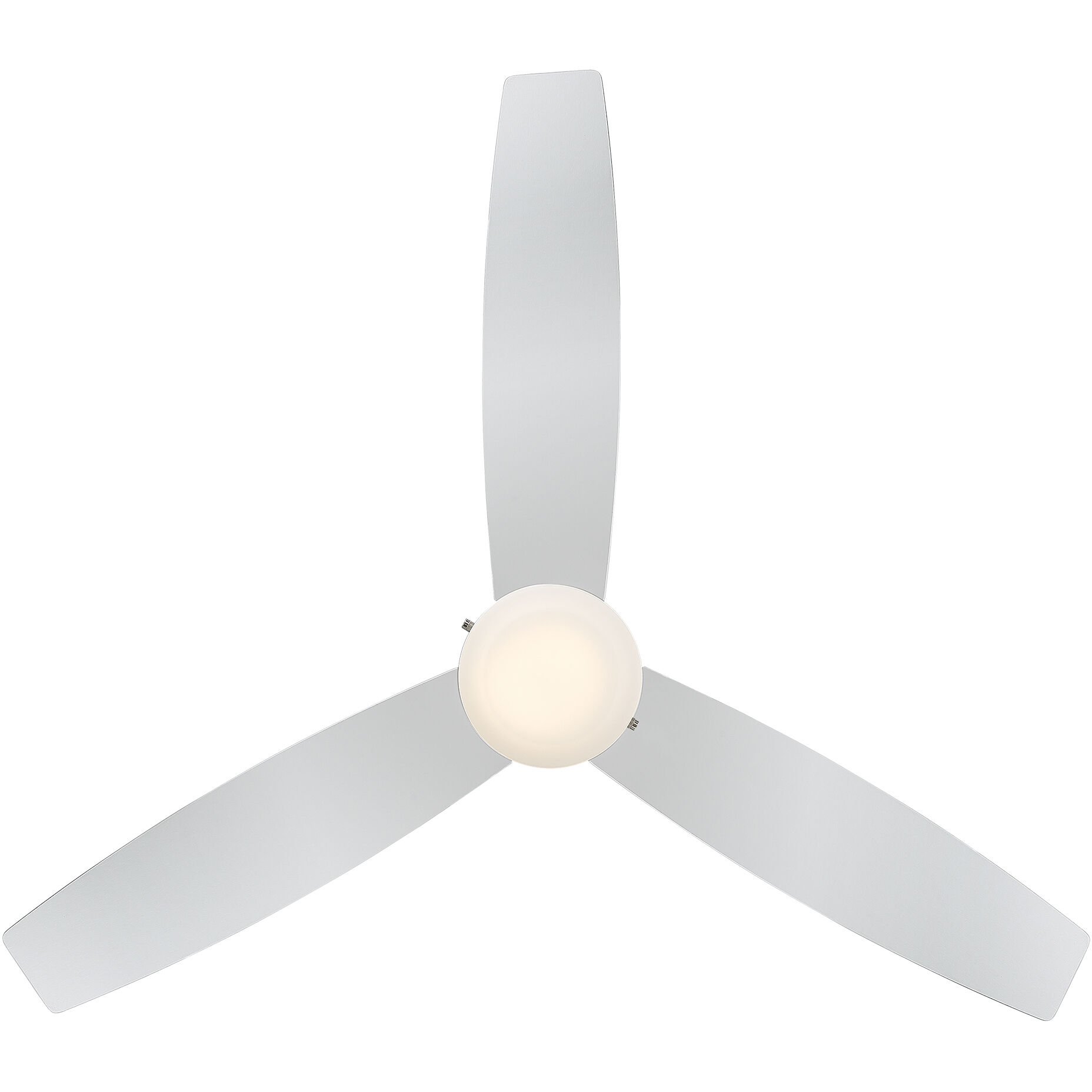 Atlantis 52 inch Brushed Nickel Flush Mount Ceiling Fans, WAC Fans Limited