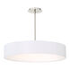 Manhattan LED 26 inch Brushed Nickel Pendant Ceiling Light, dweLED