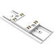 Ventrix White Track Component Ceiling Light