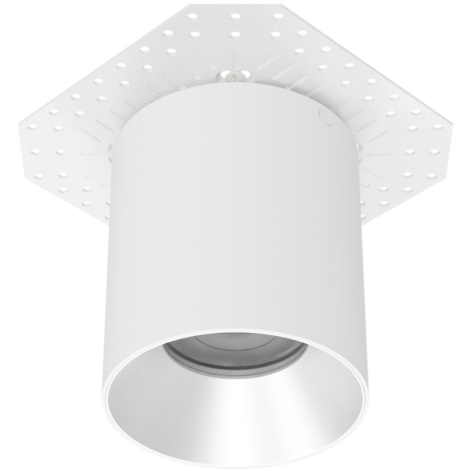 Zoron LED 3.63 inch White and Haze Outdoor Ceiling Lighting in White/Haze