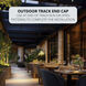 X Track 12 Black Outdoor Track Accessory Ceiling Light