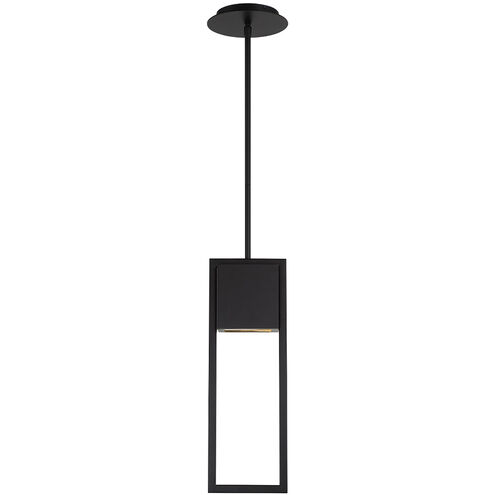Archetype LED 4 inch Black Outdoor Pendant, dweLED