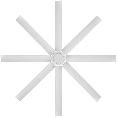 Mocha XL 66 inch Matte White Downrod Ceiling Fans, Smart Fan