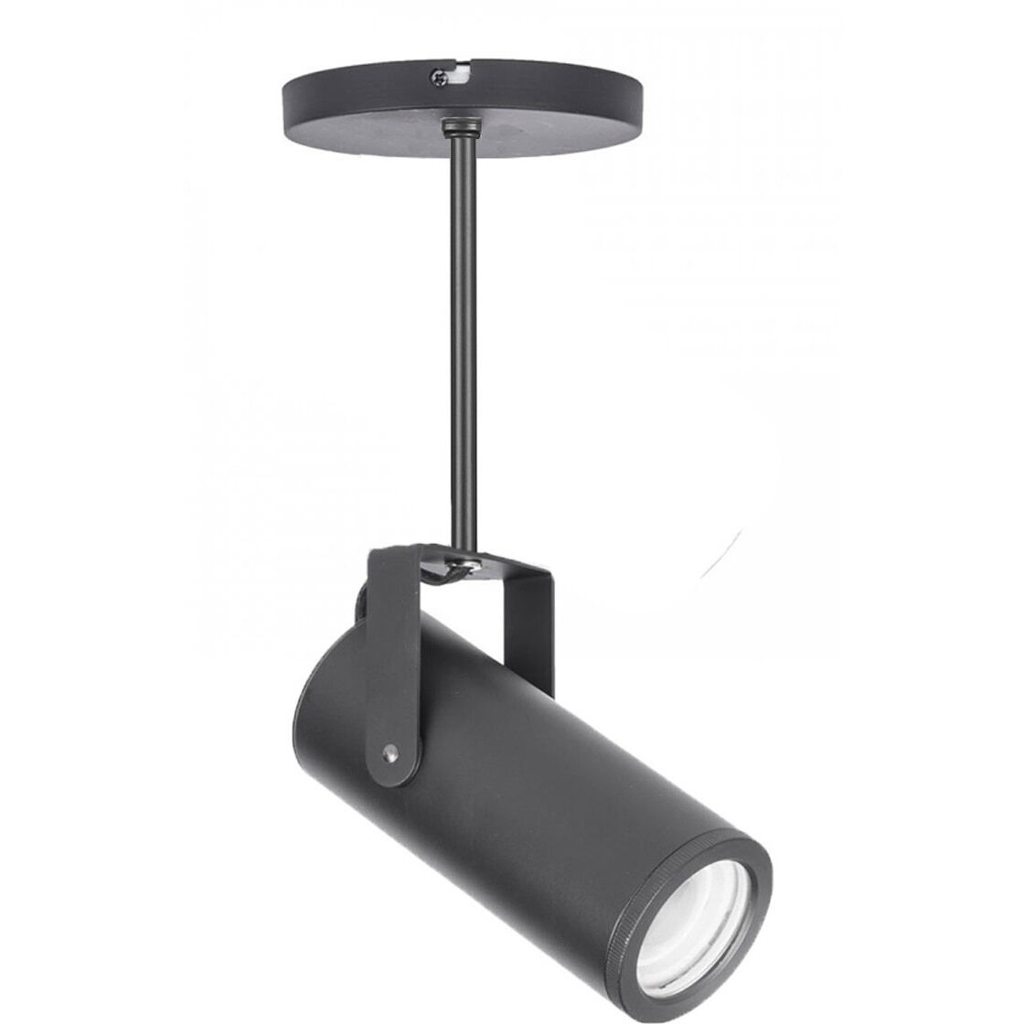 WAC Lighting X24 MO2020935BK Silo LED 5 inch Black Flush Mount