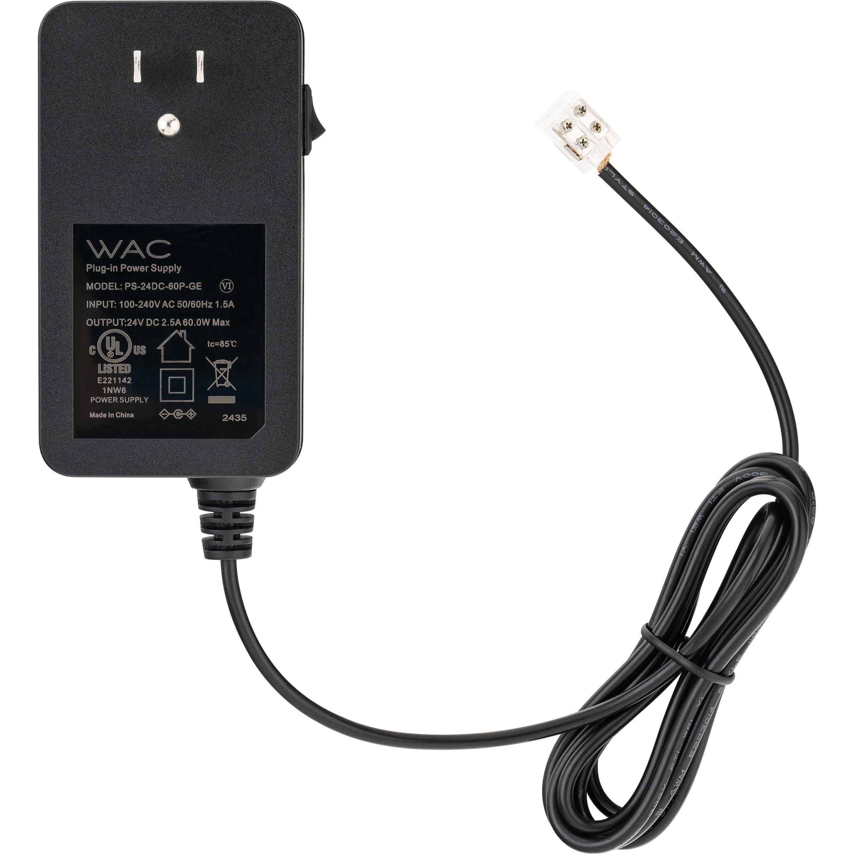 Basics & Gemini Black Power Supply, WAC Lighting