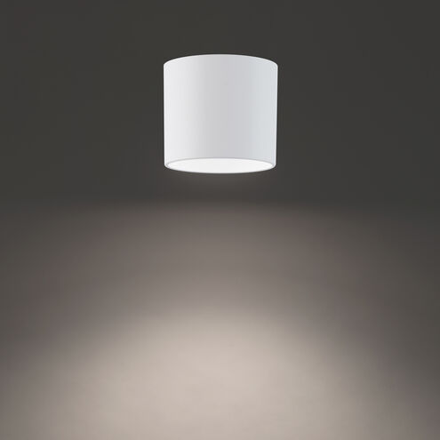 WAC Lighting FM-W47205-30-WT Downtown LED 5 inch White Flush Mount ...