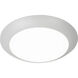 Disc LED 7.4 inch White Flush Mount Ceiling Light in 1, WAC Limited