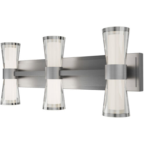 Hourglass 3 Light 4.00 inch Bathroom Vanity Light