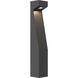 Even 12 8.3 watt Black Bollard Light in 2700K Warm LED, WAC Landscape