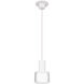 Twist-N-Lite LED 5 inch White Mini-Pendant Ceiling Light