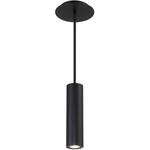 Caliber LED 2.69 inch Black Outdoor Pendant, dweLED