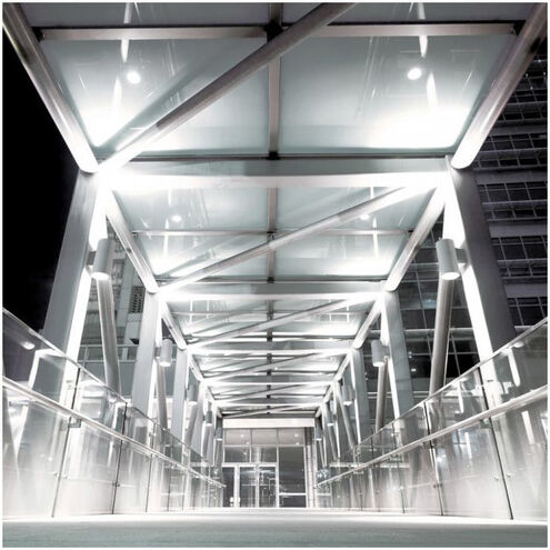 Tube Arch Sconce Wall Light in 3000K, White