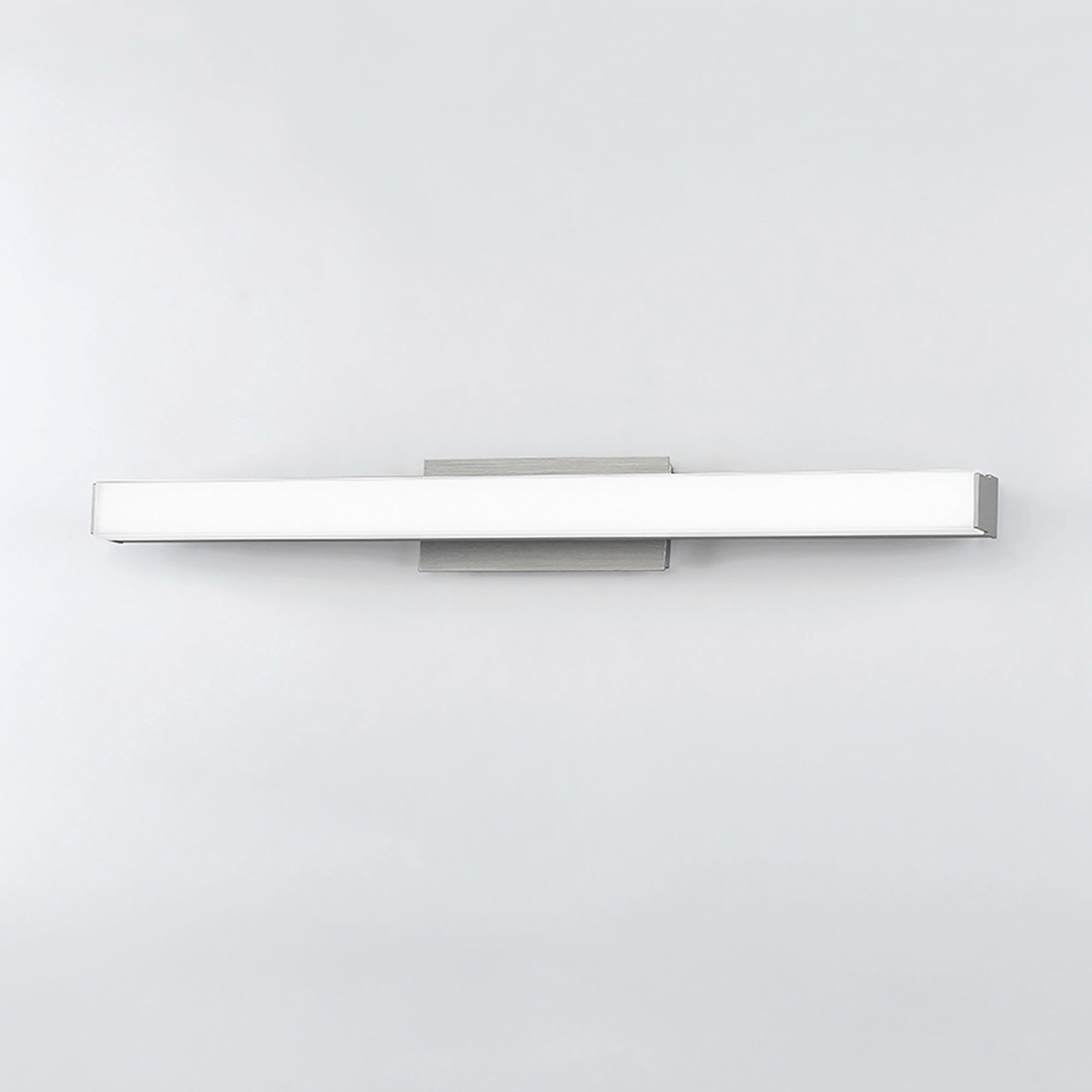 Brink LED 24 inch Brushed Aluminum Bath Vanity & Wall Light in 3500K, dweLED