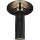 Ventt LED 15 inch Black Outdoor Wall Light, dweLED