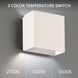 Boxi Wall Sconce Wall Light in 3000K, White, dweLED