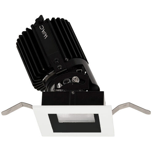 Volta LED B/Wt Recessed Lighting in Flood, 85, 2700K, Black/White