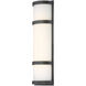 Latitude LED 20 inch Bronze Outdoor Wall Light in 20in, dweLED