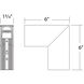 Ventrix White Track Component Ceiling Light
