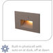 WAC 120V Step Light LED 1.5 inch Bronze ADA Step and Wall Light in Amber, WAC Lighting