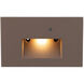 WAC 120V Step Light LED 1.5 inch Bronze ADA Step and Wall Light in Amber, WAC Lighting