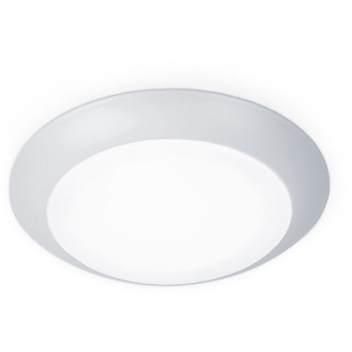 Disc LED 5.88 inch White Flush Mount Ceiling Light in 10