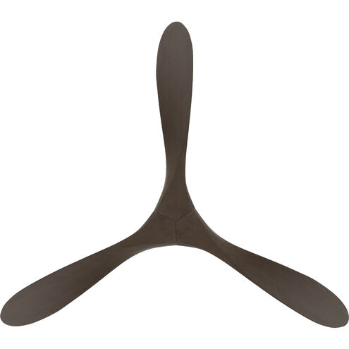 Malibu 70 inch Matte Black Dark Walnut with Dark Walnut Blades Downrod Ceiling Fans in Matte Black/Dark Walnut, Smart Fan