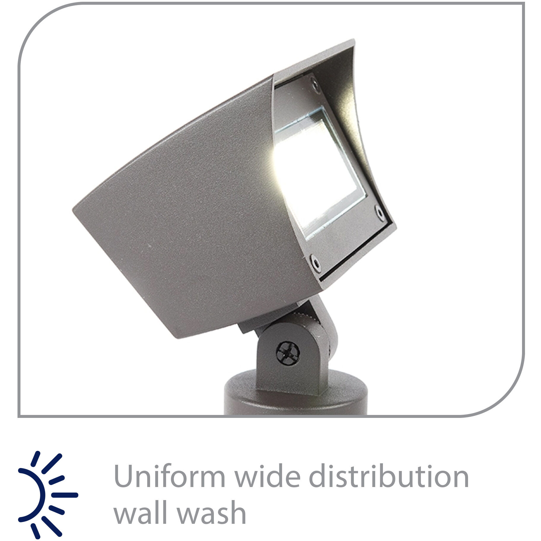 Tyler Bronze 14.5 watt LED Spot and Flood Lighting, WAC Landscape