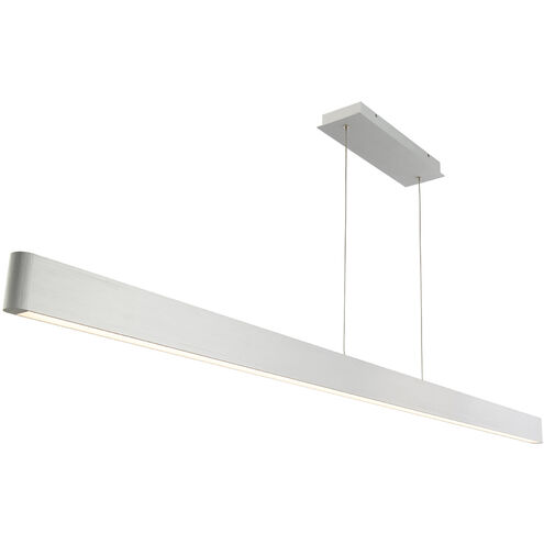Volo LED 1.5 inch Brushed Aluminum Pendant Ceiling Light, dweLED
