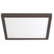Square LED 7 inch Bronze Flush Mount Ceiling Light in 3000K, WAC Limited