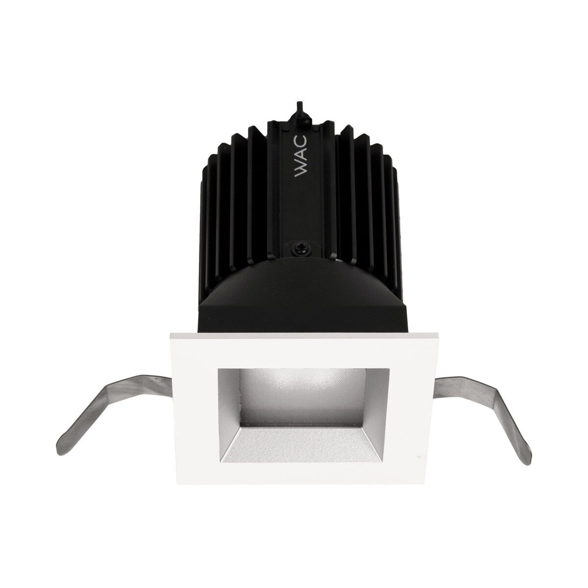 Volta LED B/Wt Recessed Lighting in Flood, 85, 2700K, Black/White