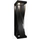 Brocade LED 18 inch Black Outdoor Wall Light, dweLED