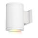 Tube Arch LED 7 inch White Outdoor Wall Light in 85, Narrow, Color Changing, Straight Up/Down