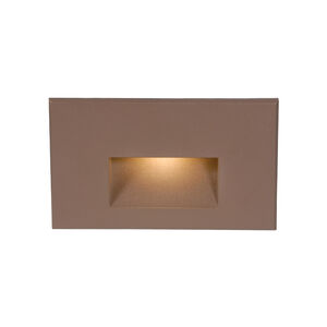 LEDme Step and Wall Lights 277 3.90 watt Bronze On Aluminum Step Light, LED, 18.62 inch