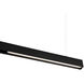 Ventrix 1 Light 48 Black Track Fixtures Ceiling Light