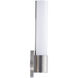 Turbo Wall Sconce Wall Light in 3000K, Brushed Nickel, WAC Limited