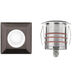 Tyler 12 4 watt Stainless Steel Coated in Bronze Path Lighting in 2700K, Bronzed Stainless Steel, WAC Landscape
