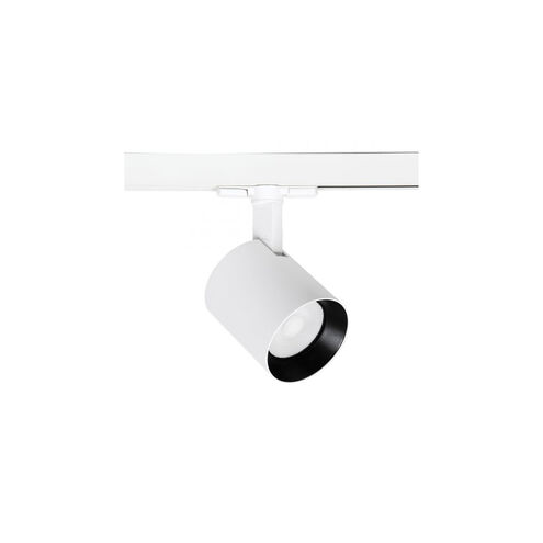 Lucio 1 Light 277 White Track Head Ceiling Light