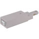 H Track 120 Brushed Nickel Track Component Ceiling Light