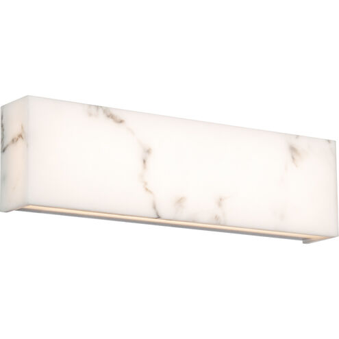 Museo LED 18 inch White Bath Vanity & Wall Light, dweLED