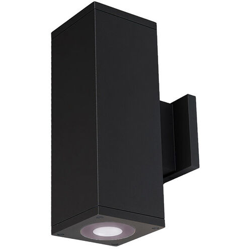 Cube Arch LED 4.5 inch Black Sconce Wall Light in Ultra Narrow, 85, 3000K, Towards Wall