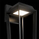 Levee LED 16.13 inch Black Outdoor Wall Light, dweLED