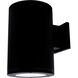 Tube Arch LED 4.88 inch Black Sconce Wall Light in Narrow, 85, 3000K, Straight Up/Down