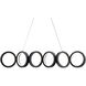 Cabot Linear Pendant Ceiling Light in 4000K, dweLED