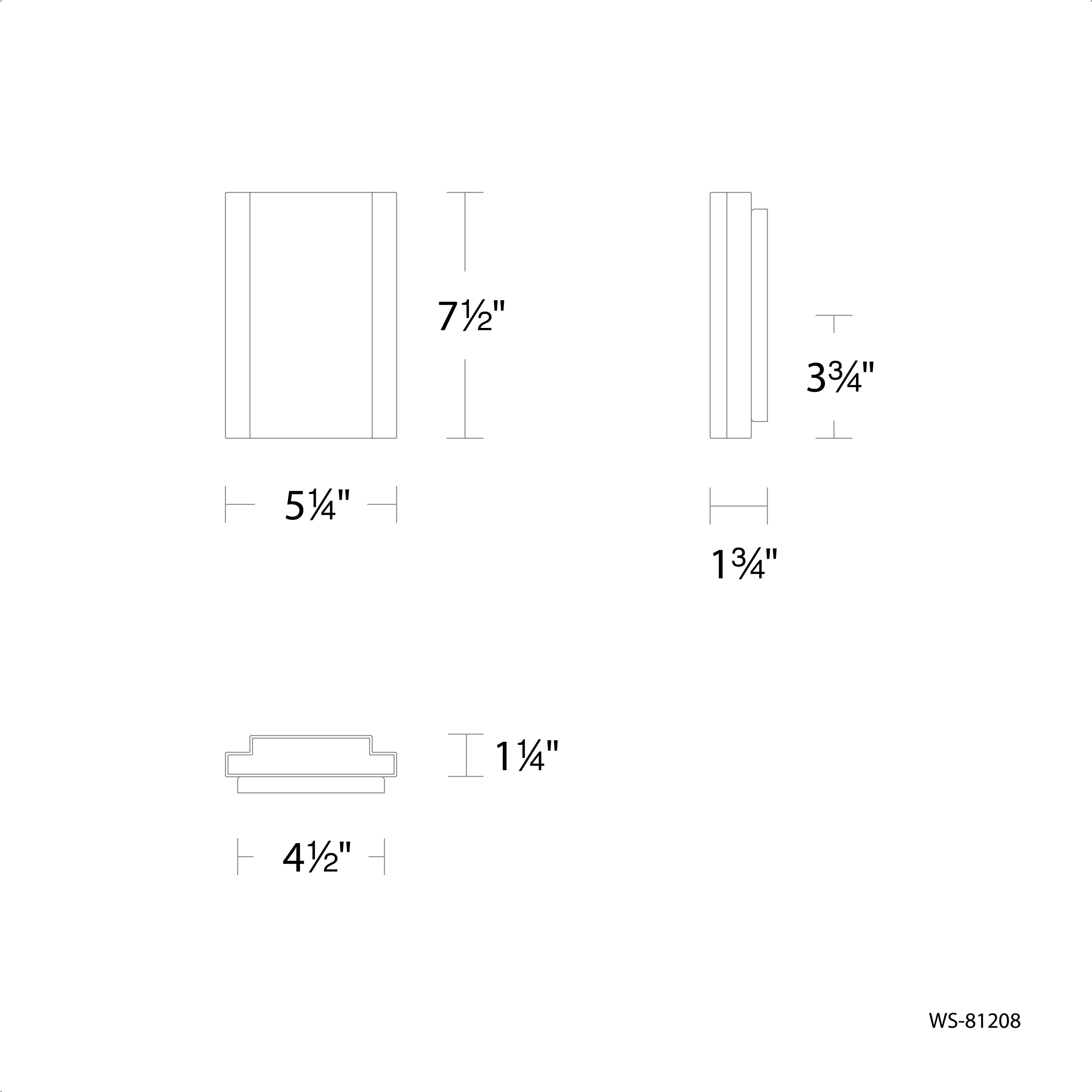 Layne Wall Sconce Wall Light in 2700K, Brushed Nickel, dweLED