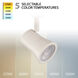 Solo 1 Light 120 White L Track Fixture Ceiling Light, WAC Limited