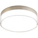 Twist-N-Lite LED 9 inch Brushed Nickel Flush Mount Ceiling Light